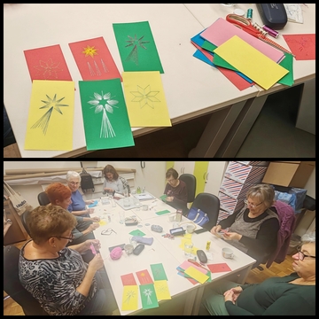 Prednovoletna stojnica pred KMCjem