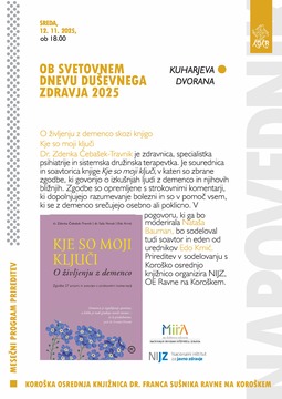 O življenju z demenco skozi knjigo Kje so moji ključi