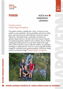 Pravljični pohod z Matejo Mazgan Senegačnik