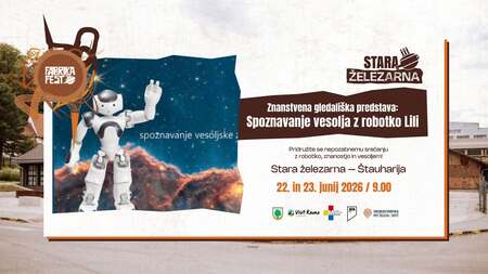 Spoznavanje vesolja z robotko Lili - Fabrika fest 2026