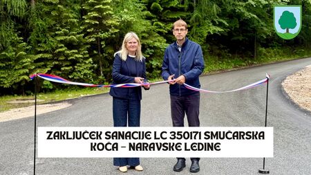 Zaključek del Smučkoča-Naravske ledine