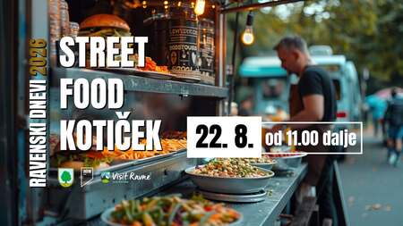 Street food kotiček - Ravenski dnevi 2026