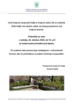 Krajevni praznik Kotelj pod vaškimi lipami