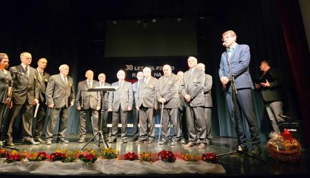 Koncert ob 30-letnici Moškega pevskega zbora Prostovoljnega gasilskega društva Ravne na Koroškem