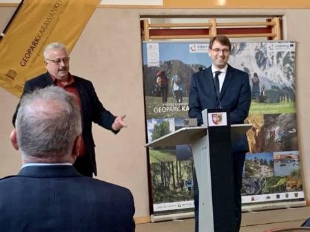 Novi predsednik Geoparka Karavanke dr. Tomaž Rožen