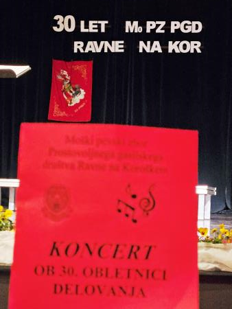 Koncert ob 30-letnici Moškega pevskega zbora