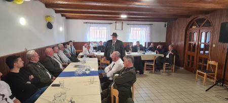 Srečanje članov Lovske družine Strojna