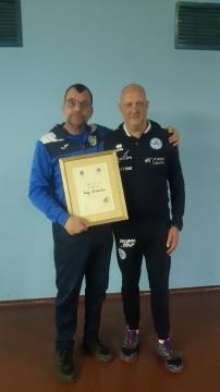 Trener Bogdan Veličković 