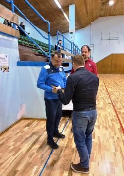 Rudi ob prevzemu priznanja