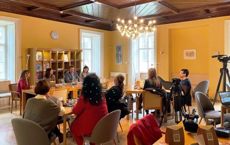 Srečanje z mediji v Koroški osrednji knjižnici