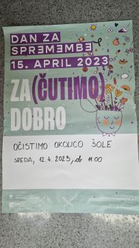 učenke in učenci že spreminjajo in čutijo dobro
