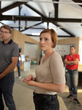 Ministrica za kulturo Asta Vrečko z ekipo obiskala Občino Ravne