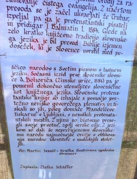 postavitev ob prazniku Dnevu reformacije
