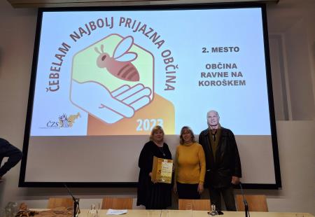 Čebelam najbolj prijazna občina - drugo mesto
