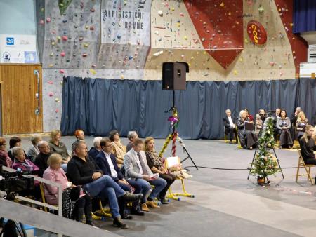 Župan dr. Rožen, podžupan A. Erjavec in ravnatelj GŠ mag. A. Kotnik