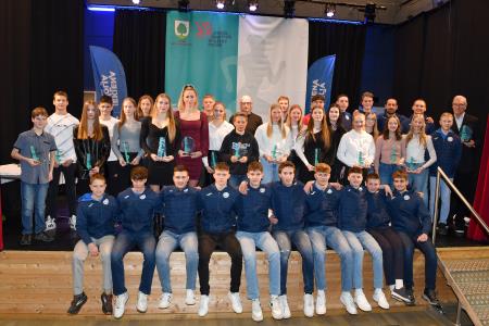 Športnik leta 2023 . skupinska fotografija