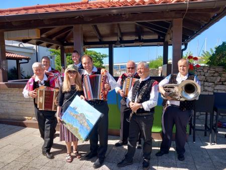 Na Mednarodnih dnevih kulturne različnosti v Zadru barve Slovenije zastopal Harmonikarski orkester KD Prežihov Voranc