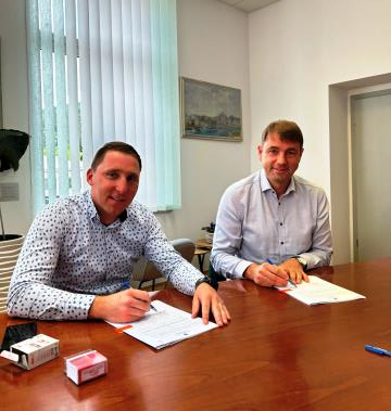 Podpis pogodbe za projekt »Obnova objektov muzejskega območja Stara železarna Ravne na Koroškem – EŠD 7752«
