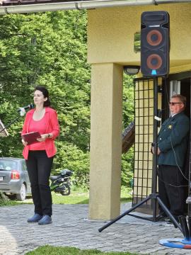 Zgodovinska ura  na Obretanovem