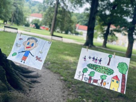 Razstava likovnih del učenk in učencev OŠ Juričevega Drejčka