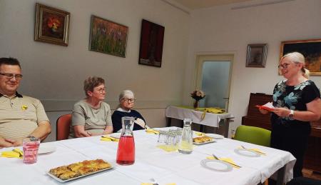 Ob zaključku dobrodelne akcije »Tečem, da pomagam«