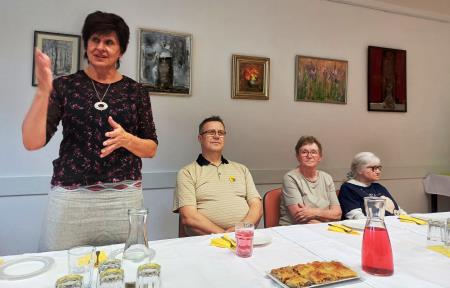 Ob zaključku dobrodelne akcije »Tečem, da pomagam«