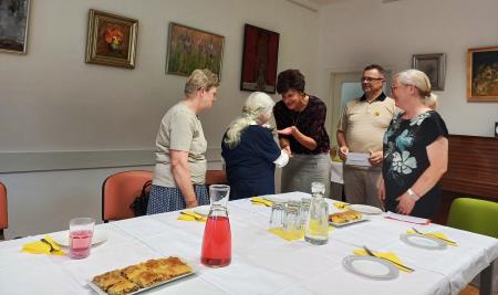 Ob zaključku dobrodelne akcije »Tečem, da pomagam«