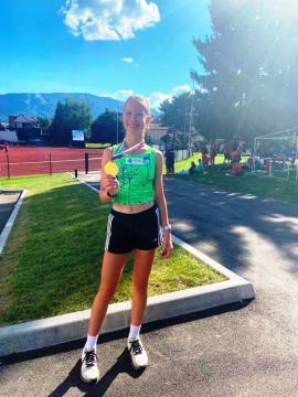 Ana Vita Verneker zlata na 1500 metrov