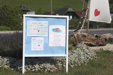 Srčna in počitniška kreacija na Brdinjah 