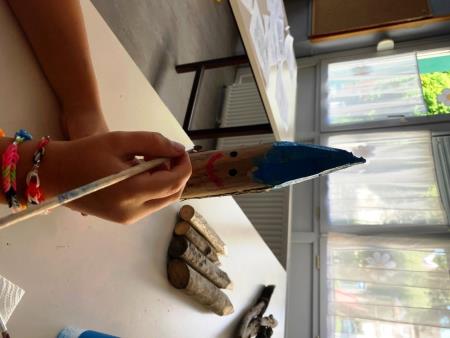 Pod krošnjami dreves v Grajskem parku