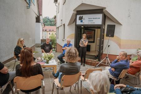 Štefan Marflak in Andrej Rozman Roza:  ob razstavi Lesovi
