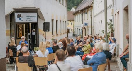 Štefan Marflak in Andrej Rozman Roza:  ob razstavi Lesovi