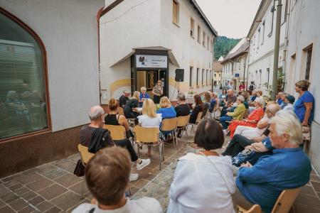 Štefan Marflak in Andrej Rozman Roza:  ob razstavi Lesovi
