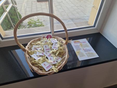 zlata pentljica na občini