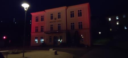  »OSVETLIMO RDEČE, SKUPAJ PREMAGAJMO KRVNE BOLEZNI« 