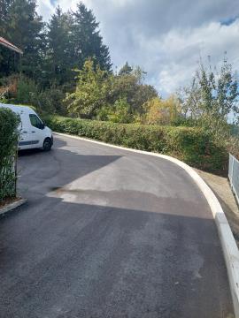 Rekonstrukcija ceste JP Na Šancah 63 do 71a