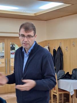 Srečanje članov programa Starejši za starejše z županom