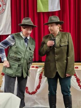 Novoletno srečanje krajank in krajanov iz Kotelj starih 80 let in več