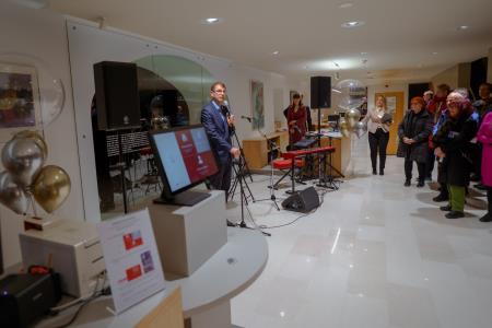 75 let knjižnice: Odprtje prenovljenih prostorov