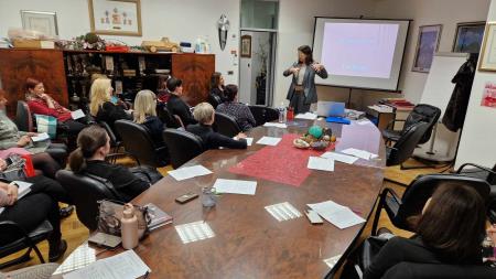 Uspešno zaključena delavnica MOČ PODOBE z Leo Pisani 