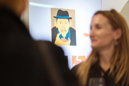 Ilustracije slovenskih ljudskih' v knjižnici