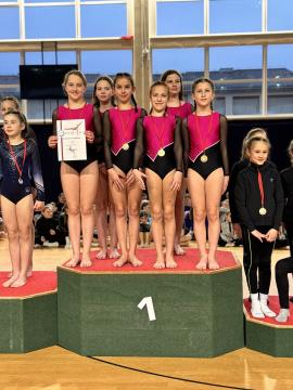 Niz novih uspehov za gimnastičarje ŠD Partizan Ravne