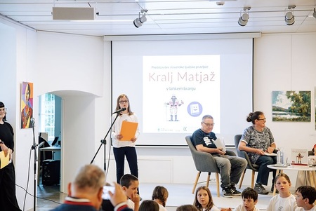 Predstavitev knjige Kralj Matjaž v lahkem branju