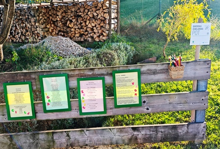 Kreacija za prvi šolski dan na Brdinjah