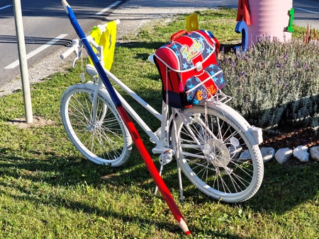 Kreacija za prvi šolski dan na Brdinjah