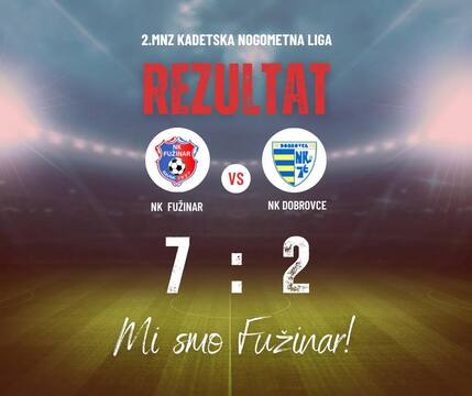 Zmaga kadetov NK Fužinar!