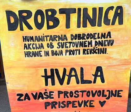 Drobtinica HVALA