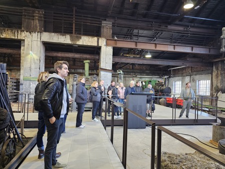 Obisk Sekcije za tehniško dediščino pri Skupnosti muzejev Slovenije na Ravnah