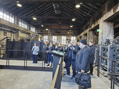 Obisk Sekcije za tehniško dediščino pri Skupnosti muzejev Slovenije na Ravnah