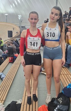 Šprinterki KAK Ravne z osebnimi rekordi ob boku najboljšim članicam